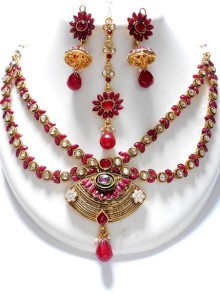 Polki Necklace Set